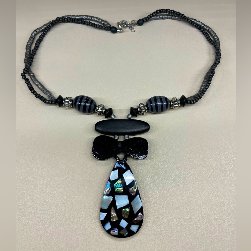 Black necklace